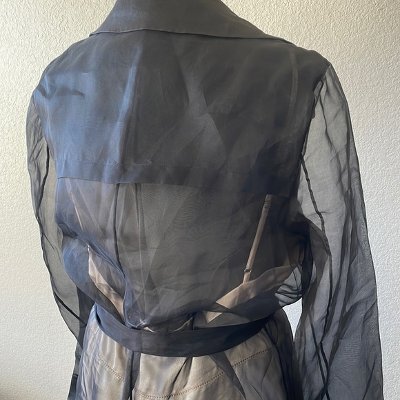 Maison Margiela 1 sheer black coat No offers please price firm Size 42 Italian - Picture 16 of 17